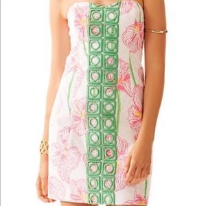 NWT Lilly Pulitzer Angela Strapless Shift